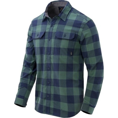 Helikon-Tex košile regular GreyMan moss green checkered