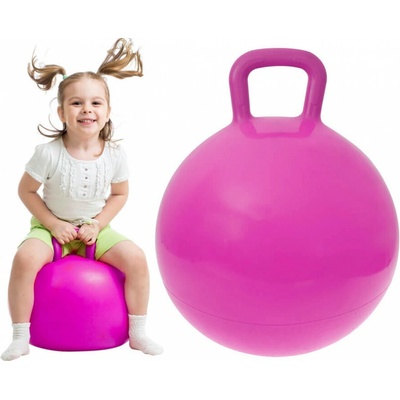 MG Jumping Ball skákacia lopta 45cm ružová