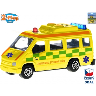 Mikro trading 2Play Traffic Ambulance CZ 8cm volný chod
