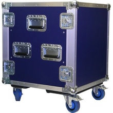 EXAFIX Flight case 12U/460mm kola BL