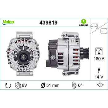 Alternátor VALEO 439819