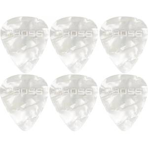Boss BPK-72-WH 6 Перце за китара (<![CDATA[BPK-72-WH-KS-6PACK-SET]]>)