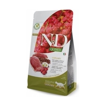 N&D cat QUINOA GF adult urinary duck & coconut 1,5 kg