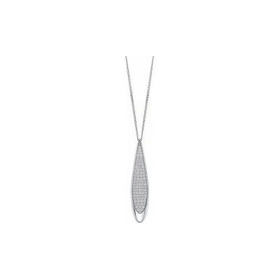 Fiorelli Strieborný prívesok s retiazkou silver P5434C