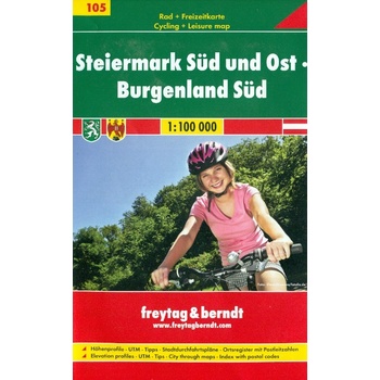 Steiermark Sud und Ost Burgenland Sud 1:100 000