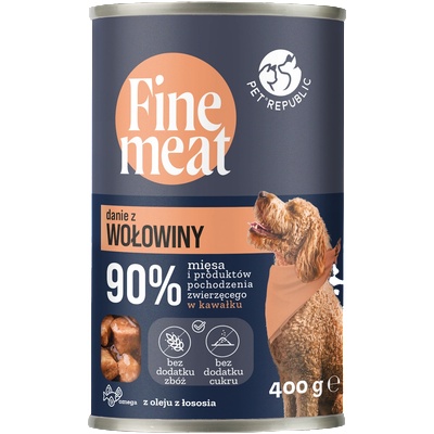 Pet Republic PetRepublic Fine Meat говеждо ястие 400 г за кучета