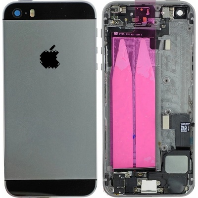 Kryt Apple iPhone SE Zadní Housing s Malými Díly Space Gray