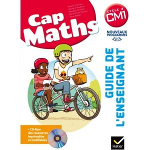 CAP Maths CM1 Éd. 2017 - Guide pédagogique + CD-Rom (2024)