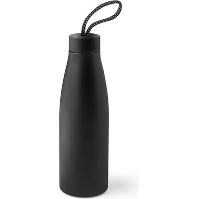 Morgan Fľaša z 90% recyklovanej nehrdzavejúcej ocele 710 ml Čierna