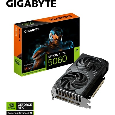 Gigabyte GeForce RTX 5060 WINDFORCE MAX OC 8GB GDDR7 GV-N5060WF2MAX OC-8GD