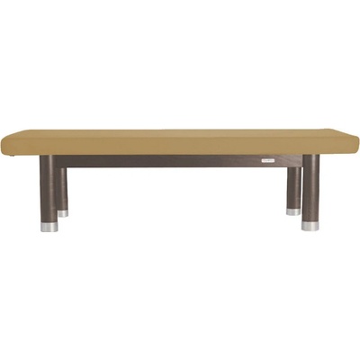 Clap Tzu Ambra Luxusné thajské masážne lehátko Thai Doplnky: bez doplnkov Farba čalúnenia: PU béžová (dune) Farba konštrukcie: lakovaný palisander 202 x 115 cm 60 kg 13 farieb