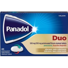 PANADOL DUO 500MG/200MG TBL FLM 20