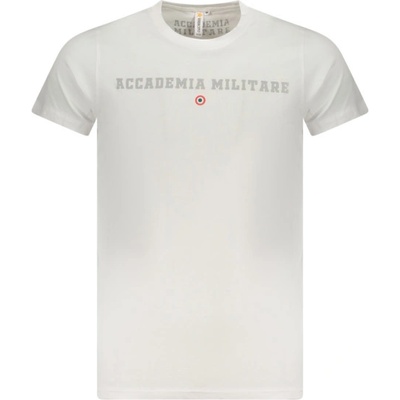 Accademia militare Тениска с къс ръкав Military academy за мъже MILITARY ACADEMY, Размер M, Цвят Бял (S5S637-5586_BI001)