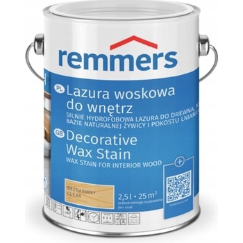 Remmers Vosková lazúra 2,5 l biela