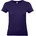 B&C Collection B&C 190 / Дамска тениска от плътен памук - градско лилаво L (01004Tu3903)