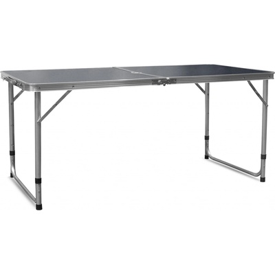 Aga MR2021 Skládací kempingový stolek 120x60x54/60/70 cm Šedý – Zboží Dáma
