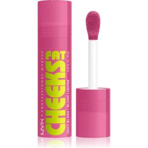 NYX Professional Makeup Fat Cheeks Juicy Blush течен руж цвят 07 Plum Pop 8ml