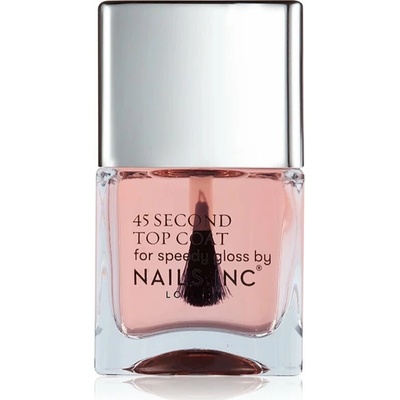 Nails Inc. 45 Second With Retinol vrchní lak na nehty 14 ml