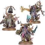 Games Workshop Malignant Plaguecaster, Noxious Blightbringer, and Plague Marine Champion (89-24)
