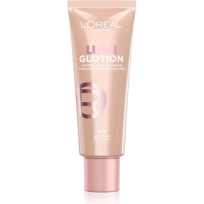 L'Oréal Lumi Glotion кремообразен озарител с хидратиращ ефект цвят 902 Light Glow 40ml