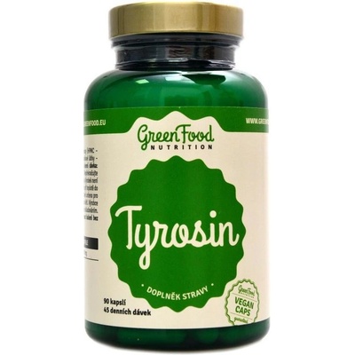 GreenFood Nutrition Tyrosin 90 kapslí