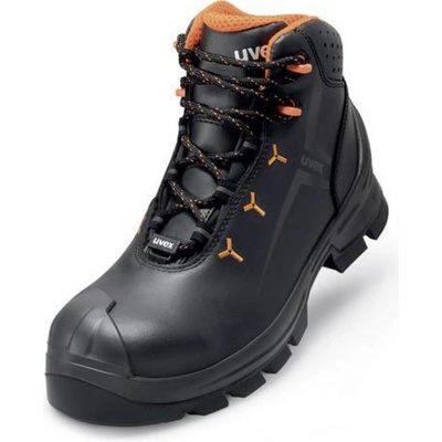 Uvex 2 Vibram 65232 bezpečnostná obuv ESD S3 čierna oranžová