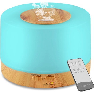 HomePro HP-3478 Aroma difuzér 7 světel světle hnědá 500 ml
