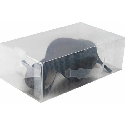 Compactor M transparentní úložný box na boty 18 x 34 x 10 cm