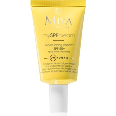 MIYA Cosmetics mySPFcream хидратиращ крем SPF 50+ 40ml