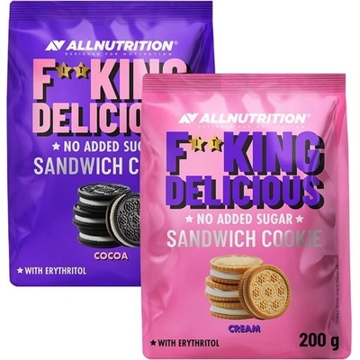 AllNutrition Fitking Delicious Sandwich Cookie Cookie Choco 200 g