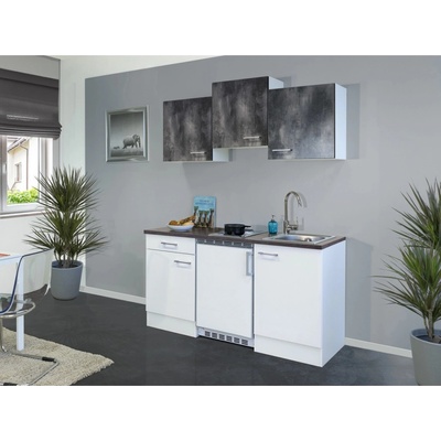 Flex Well Kuchyňa Lucca 150 cm/typ 1 chladnička/varná doska