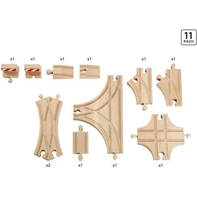 BRIO Релси за влакче асорти (33307)