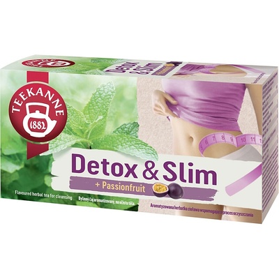 Teekanne Detox&Slim Passionfruit porcovaný čaj 20 x 1,6 g