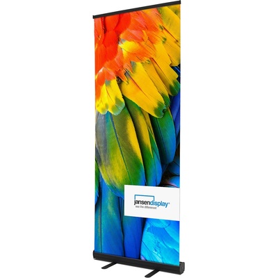 Jansen Display Roll Up Eco 60 x 200 cm černý – Zboží Dáma