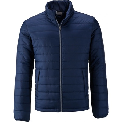 James & Nicholson pánska prešívaná bunda JN1120 Navy