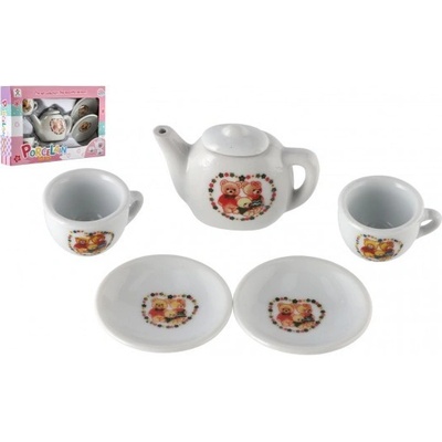 Teddies Čajová sada nádobí porcelán