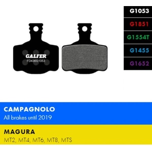 GALFER Накладки Galfer велосипед FD436G1053 PERFORMANCE Magura MT5/MT7