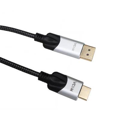 Кабел Vcom Display Port M / HDMI M - 4K 60Hz - CG608M-1.8m (CG608M-1.8m)