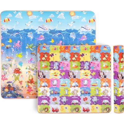 inSPORTline Детско килимче за игра inSPORTline Lhotino 200x180x1, 5 см пъзел/море (26699-1)