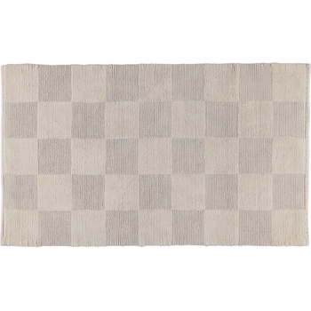 Cawo Килимче за баня Cawo шахмат ръчно изтъкано 60 x 100 см бежово (1005 366 60/100)