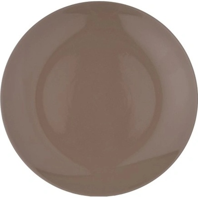Orion Dezertný tanier ALFA pr. 21 cm hnedy