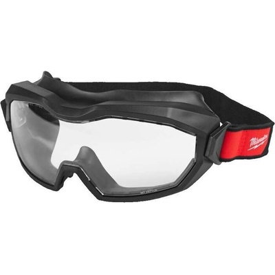 Brýle odvětrávané uzavřené ochranné Milwaukee široké – čiré
