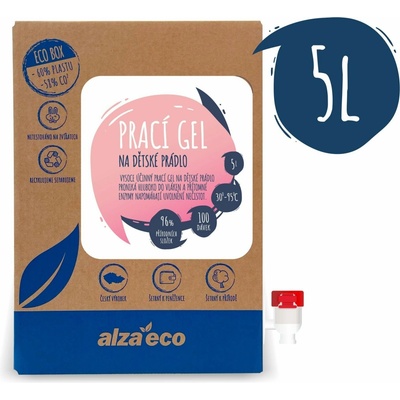 AlzaEco prací gél na detskú bielizeň 5 l 100 praní