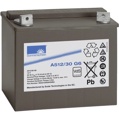 GNB Sonnenschein A512/30 G6 NGA5120030HS0BA 12 V 30 Ah