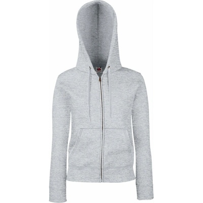 Fruit of the Loom Classic Lady-Fit Hooded Sweat COT-16203831002 Fuchsia