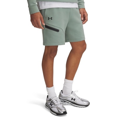 Under Armour Поларени къси панталони Under Armour Men's Fleece Jogger Shorts - Green