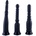 HISMITH HSA01 Anal Training Kit Silicone KlicLok Black 3 pcs
