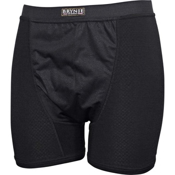 BRYNJE Arctic boxer shorts, windfront černé