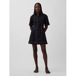 GAP Риза от поплин, мини рокля Gap GAP | Cheren | ЖЕНИ | XS