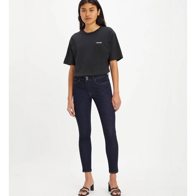 Levi's 711 Double Button Skinny Jeans A6215-0001 modré